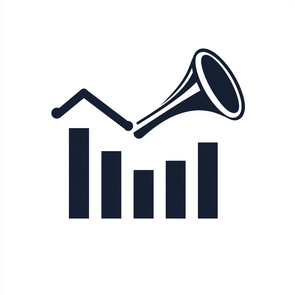 rajivdingra_upward_chart_in_shape_of_a_bugle_icon_logo_--v_6.1_6e9ff2e0-1e21-4e0b-bb02-550d9908977e