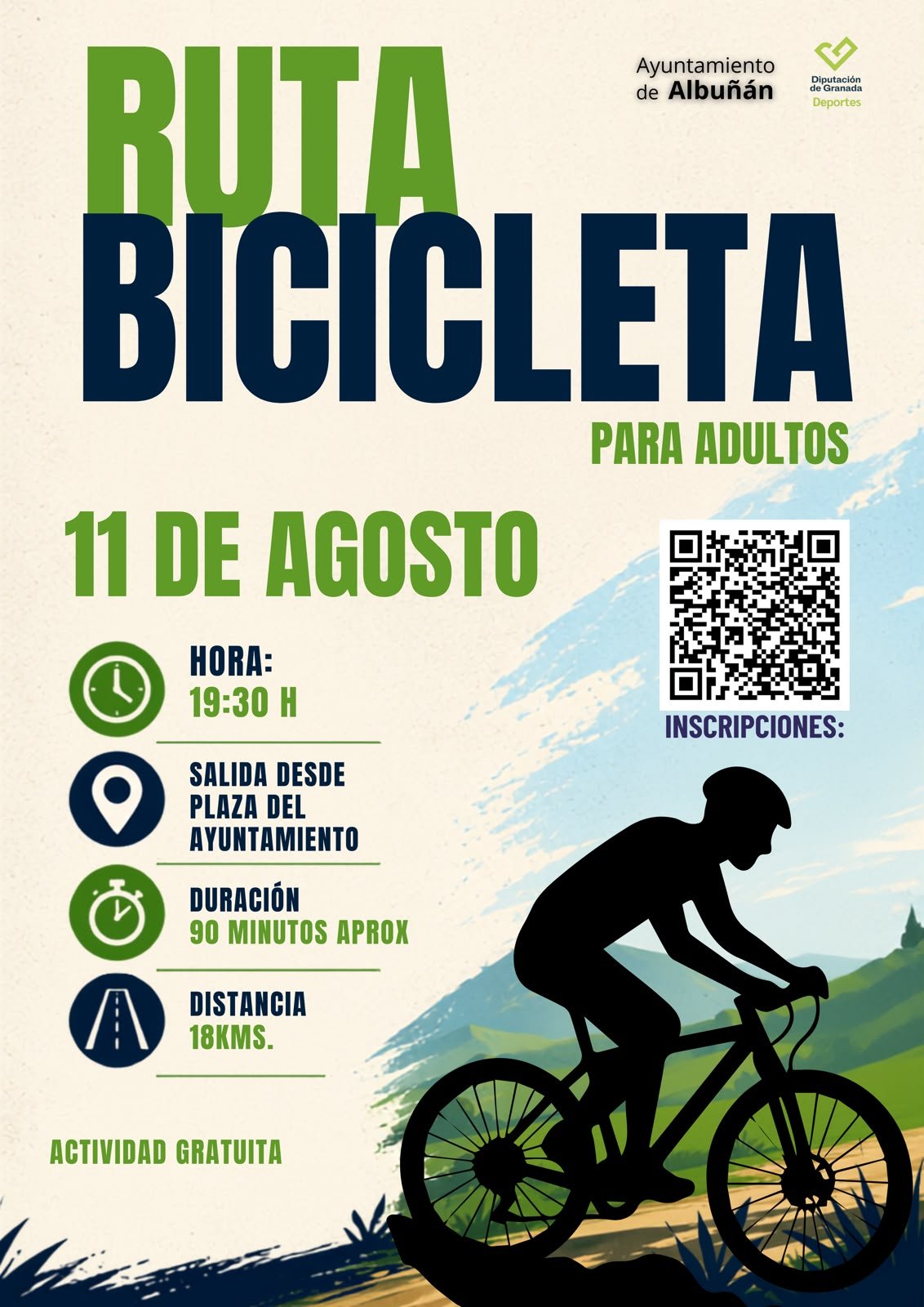 Cartel Ruta BTT Adultos